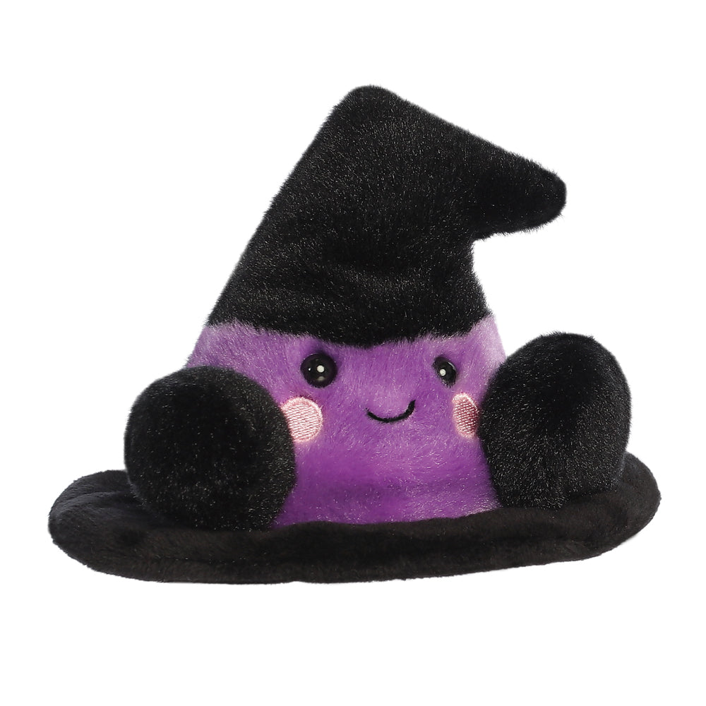 Palm Pals Rowena Witch Hat 13cm Halloween Plush Soft Toy - Aurora World LTD