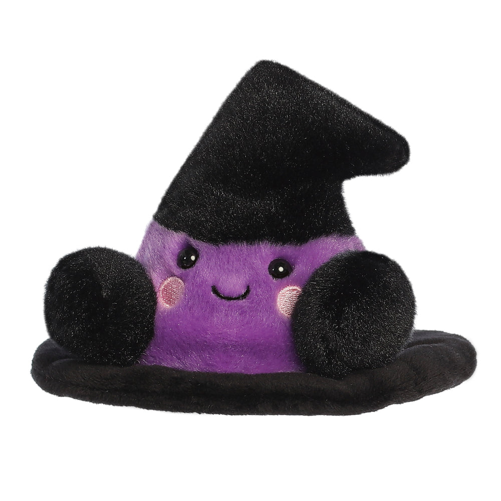 Palm Pals Rowena Witch Hat 13cm Halloween Plush Soft Toy - Aurora World LTD