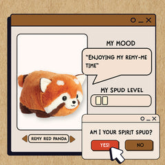 Spudsters Remy Red Panda Soft Toy - Aurora World LTD