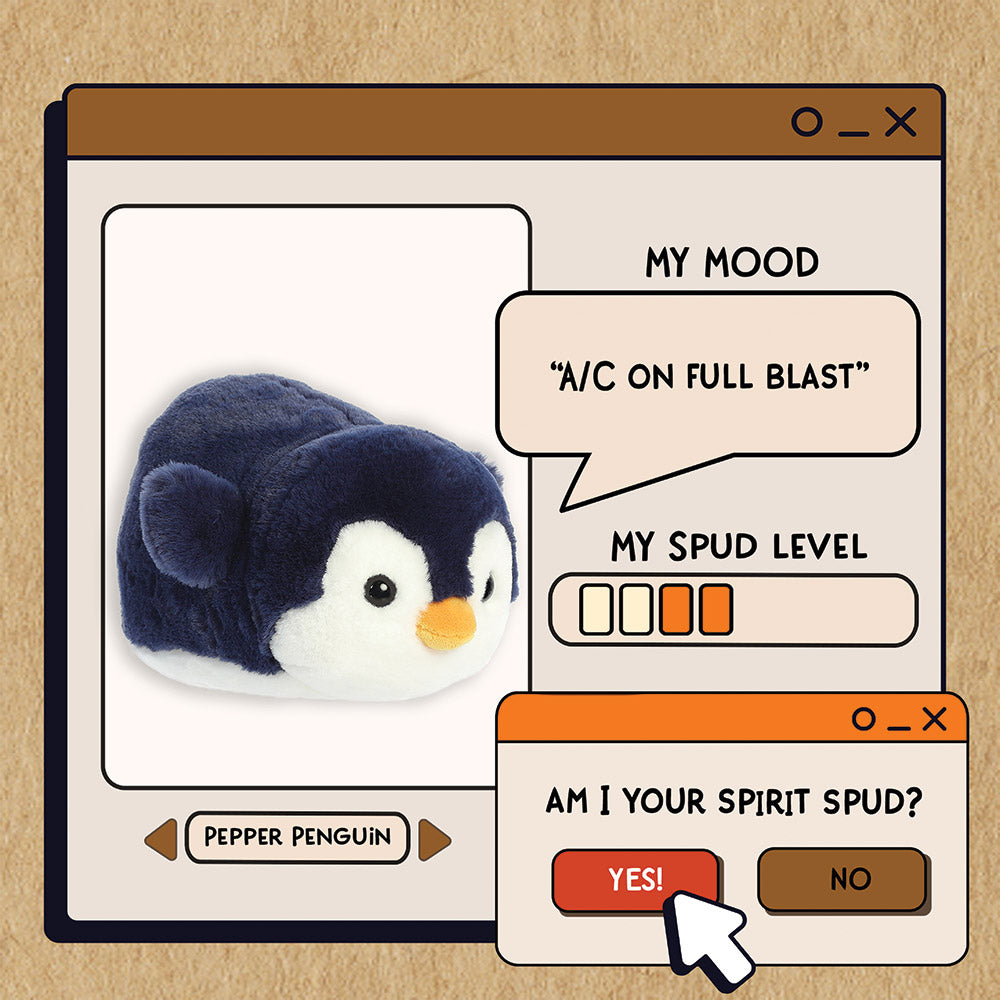 Spudsters Pepper Penguin Soft Toy - Aurora World LTD