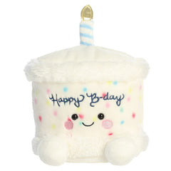 Palm Pals Happy B'day Cake 20cm Soft Toy - Aurora World
