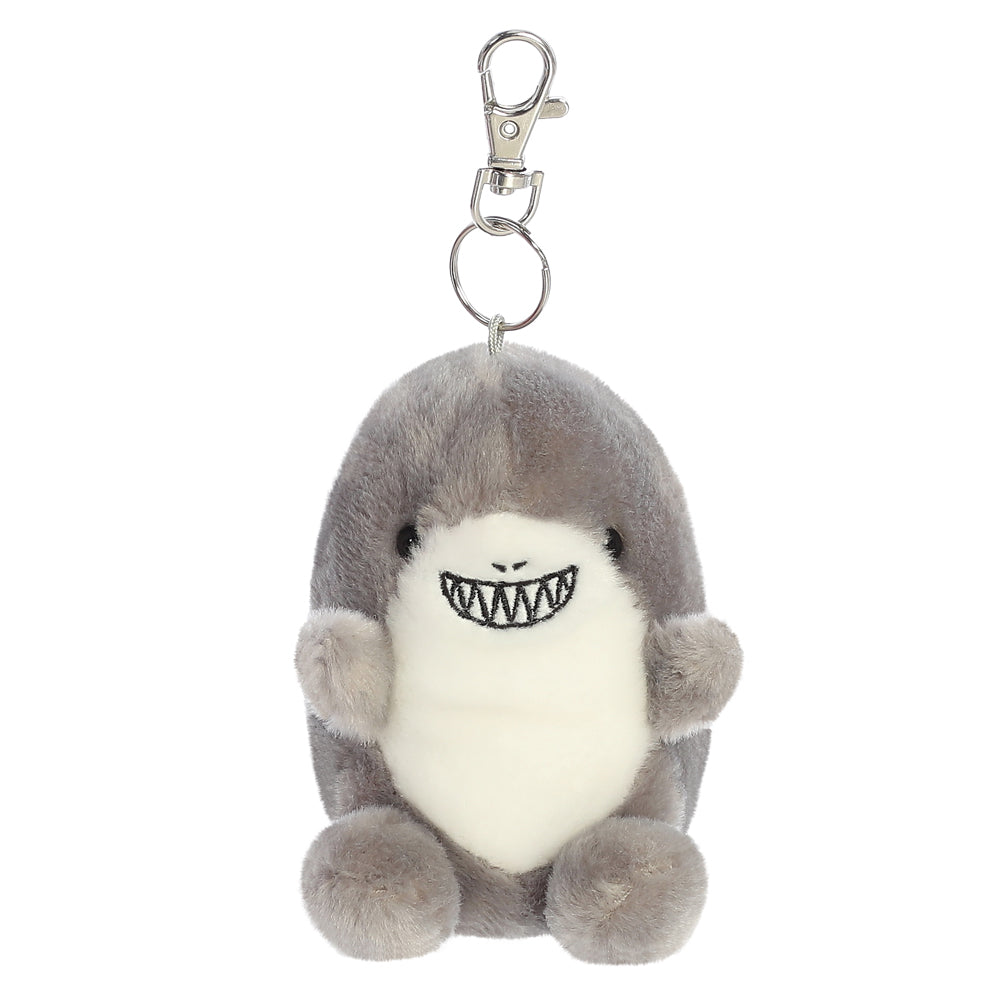 Palm Pals Chomps Shark Clip-On 10cm Soft Toy - Aurora World LTD - Perfect for gifting or collecting