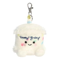 Palm Pals Happy B’day Cake Clip-On - Aurora World LTD