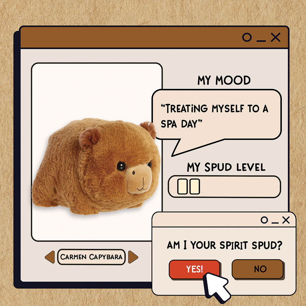 Spudsters Carmen Capybara Soft Toy - Aurora World LTD