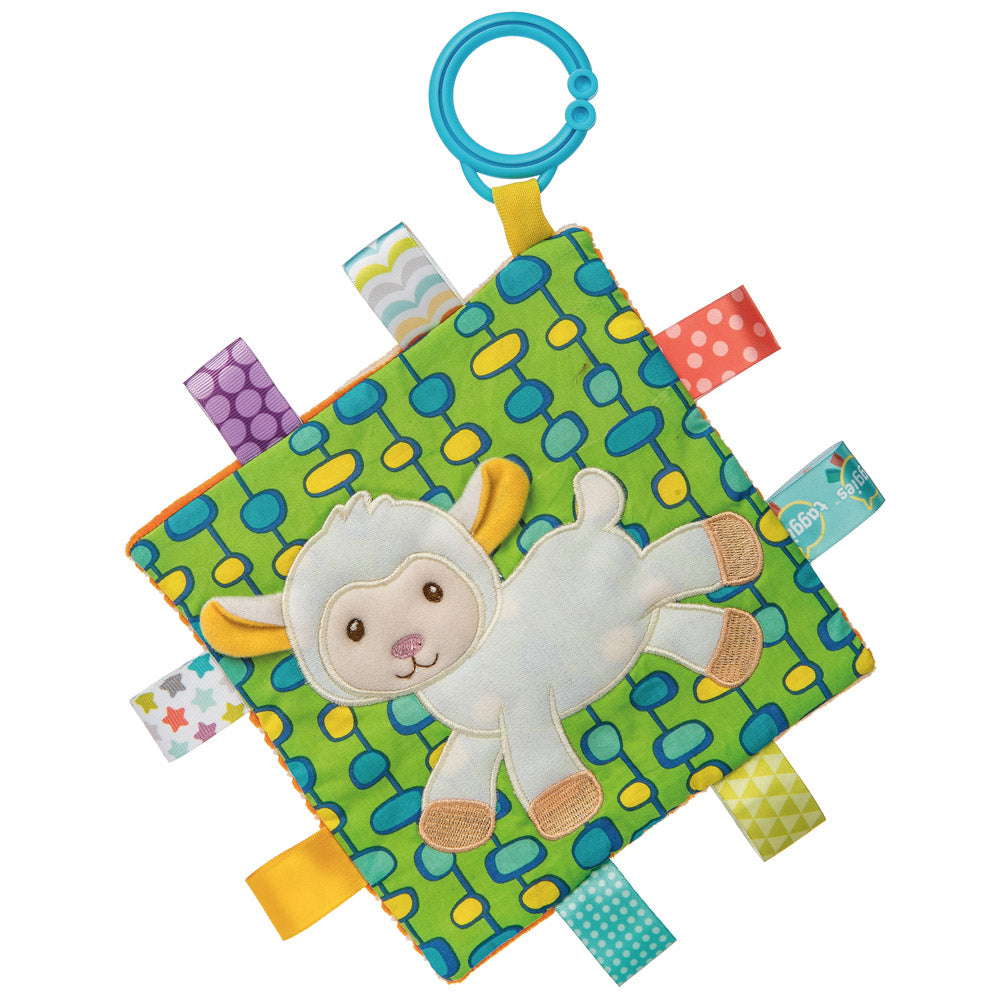 Mary Meyer Taggies Lamb Crinkle Me Baby Book Toy - Aurora World Ltd