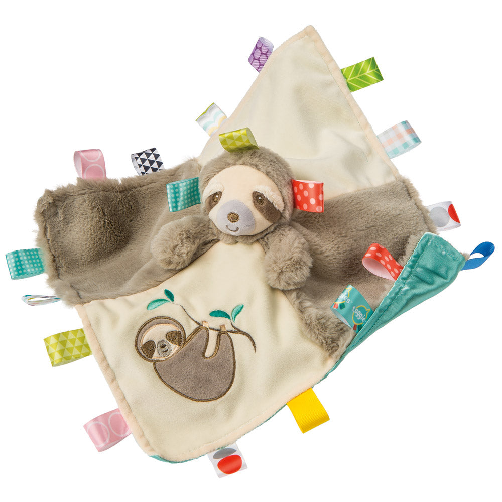 Mary Meyer Taggies Sloth Baby Blanket Soft Toy - Aurora world Ltd