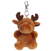 Palm Pals Cinnamon Reindeer Clip-On 10cm Soft Toy- Christmas Gift by Aurora World LTD