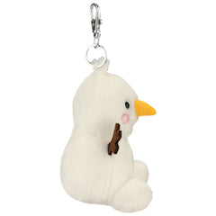 Palm Pals Twig Snowman Clip-On 10cm Soft Toy - Christmas Gift by Aurora World Ltd
