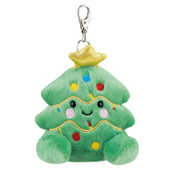 Palm Pals Douglas Christmas Clip-On 10cm Soft Toy