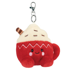 Palm Pals Cassia Hot Cocoa Clip-On 10cm Soft Toy-Christmas Gift by Aurora World LTD