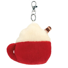 Palm Pals Cassia Hot Cocoa Clip-On 10cm Soft Toy-Christmas Gift by Aurora World LTD
