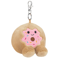 Palm Pals Claire Donut Clip-On 10cm Soft Toy by Aurora World LTD