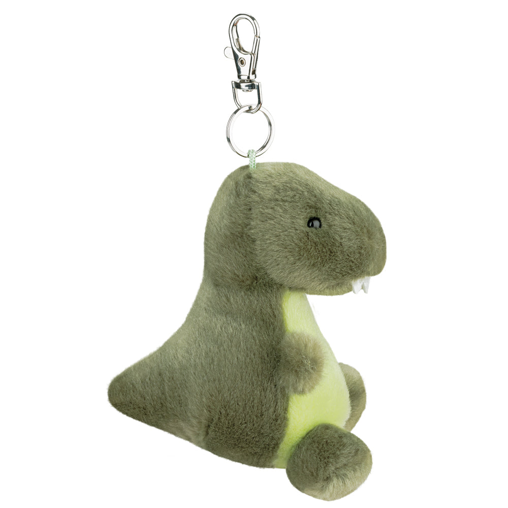 Palm Pals Tyranno Rex Clip-On 10cm-Collectable Soft Toy by Aurora World LTD