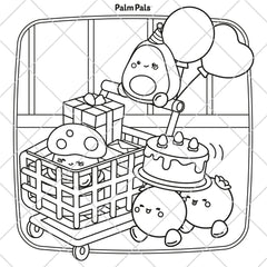 Palm Pals Best Friends: A Cute and Cosy Colouring Book by Aurora World LTD