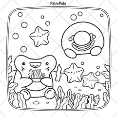 Palm Pals Best Friends: A Cute and Cosy Colouring Book by Aurora World LTD