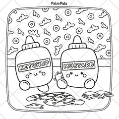 Palm Pals Best Friends: A Cute and Cosy Colouring Book by Aurora World LTD