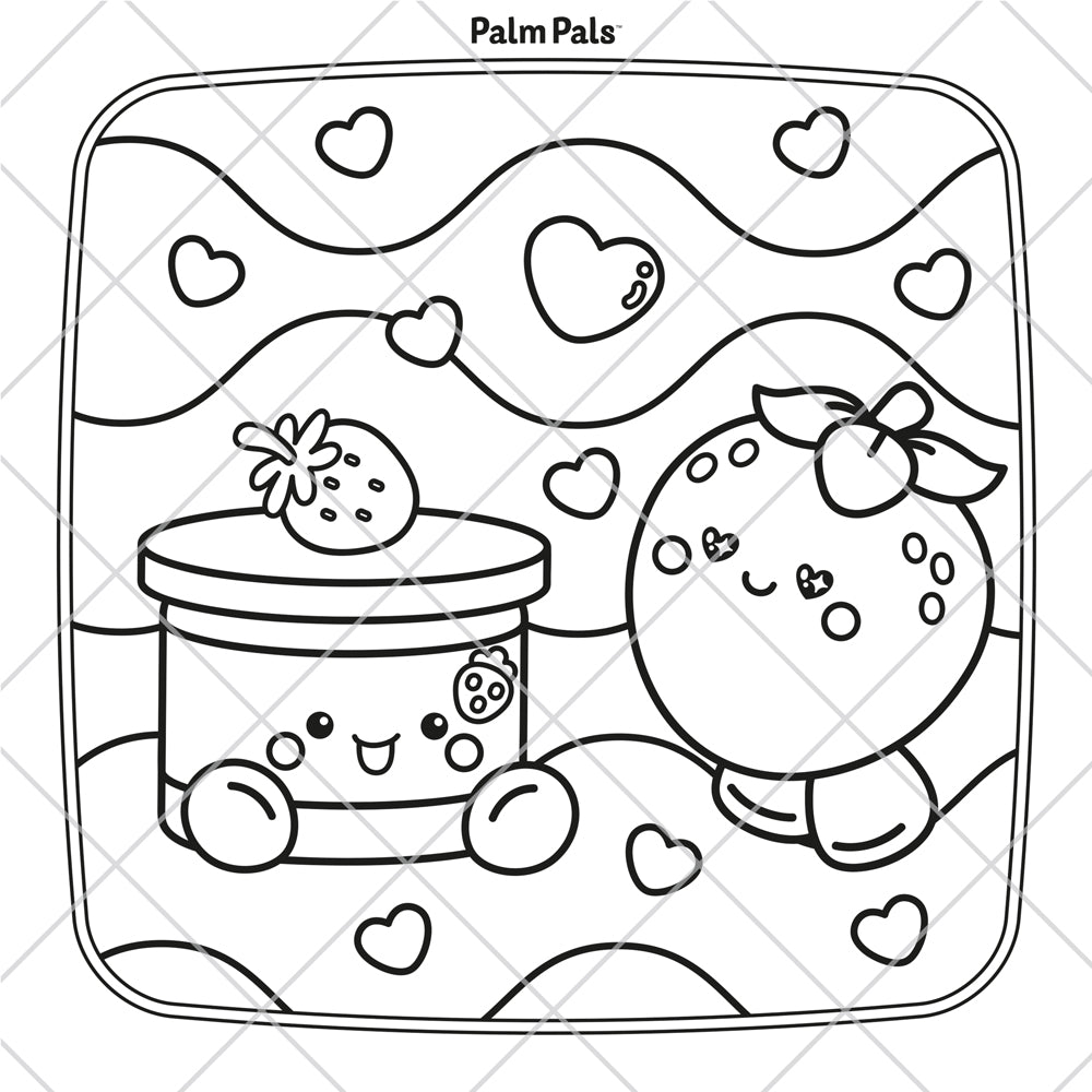 Palm Pals Best Friends: A Cute and Cosy Colouring Book by Aurora World LTD