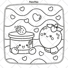 Palm Pals Best Friends: A Cute and Cosy Colouring Book by Aurora World LTD