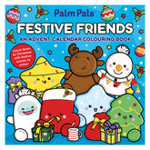 Palm Pals Festive Friends: An Advent Calendar Colouring Book