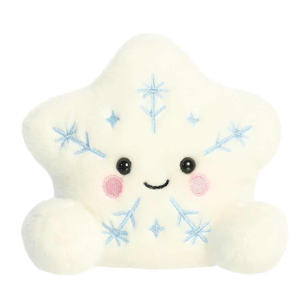Palm Pals Glisten Snowflake 13cm Soft Toy 13cm - Christmas Gift - Collectable Soft Toy from Aurora World LTD
