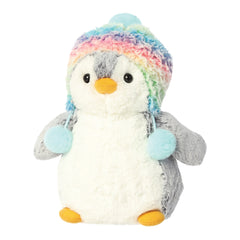 PomPom Penguin Rainbow Hat Soft Toy - Aurora World LTD