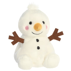 Palm Pals Twig Snowman 13cm- Christmas Gift - Collectable Soft Toy by Aurora World LTD