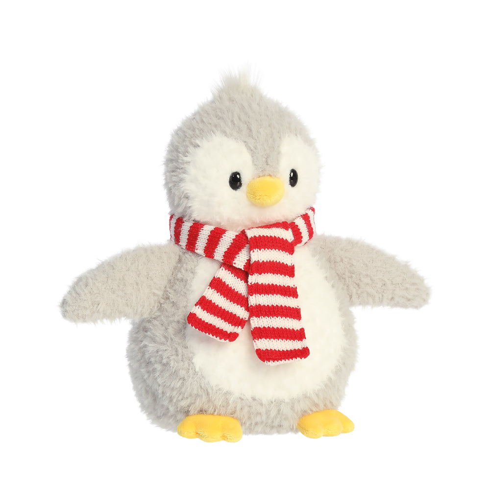 Toboggan Twins Scarf 21cm Soft Toy - PomPom & Friends - Christmas Gift by Aurora World LTD