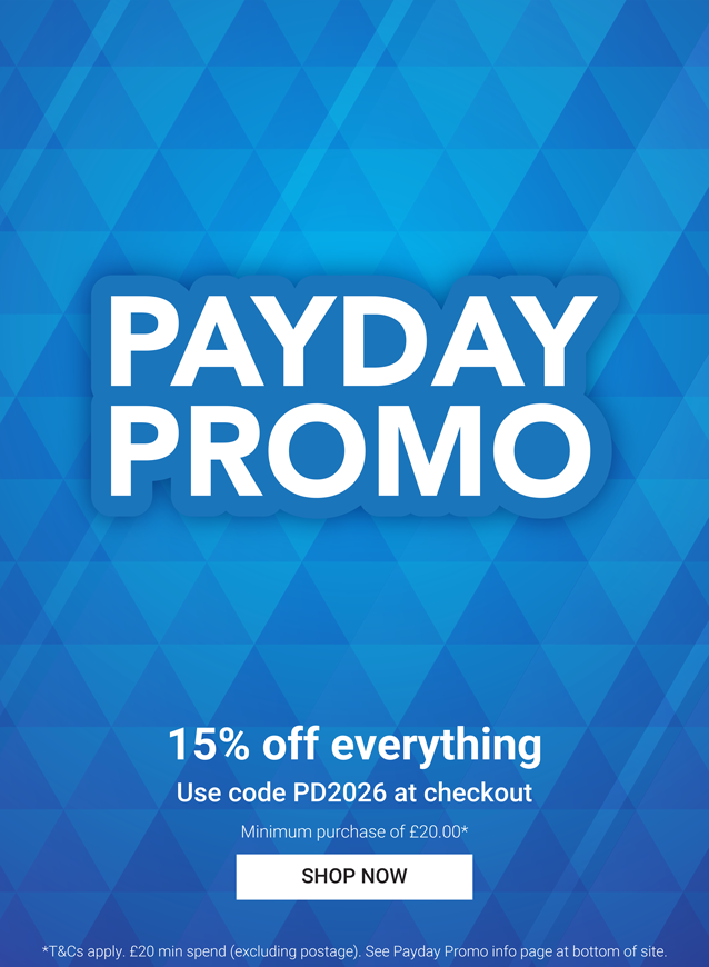 Payday Promo: 15% off everything. Use code PD2026 at checkout.