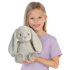 Ebba Dewey Rabbit Baby Grey Soft Toy - AURORA WORLD LTD