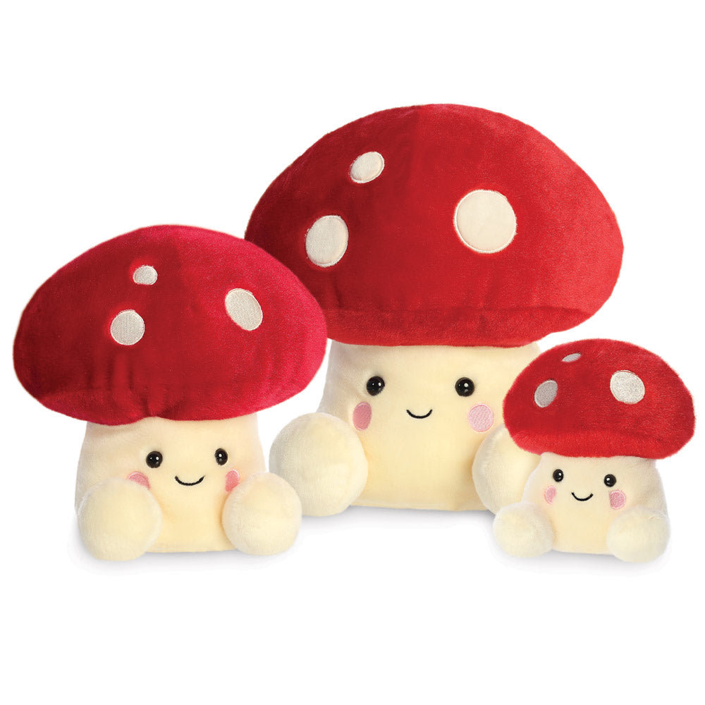Palm Pals Amanita Mushroom Medium Soft Toy - Aurora World LTD