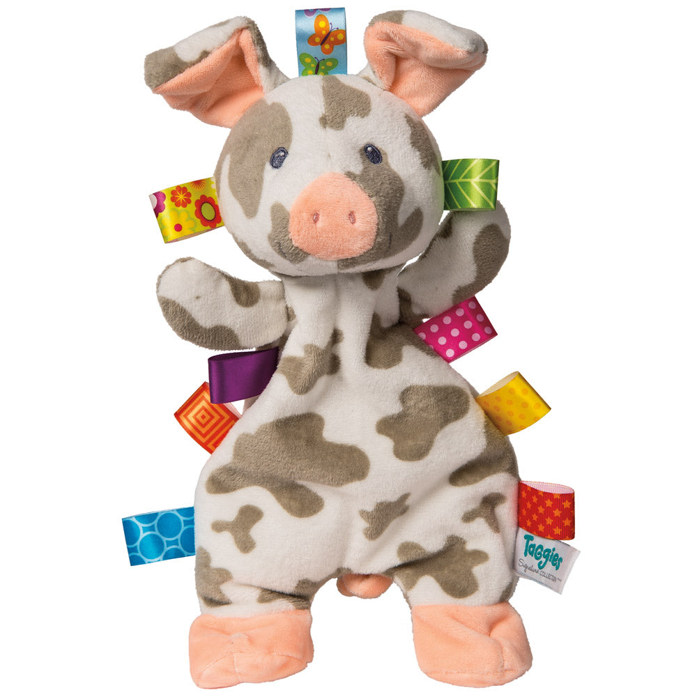 Mary Meyer Taggies Pig Baby Lovey Soft Toy - Aurora World td