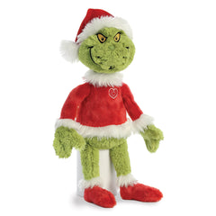 Dr. Seuss Santa Grinch 48cm Soft Toy - Aurora World LTD