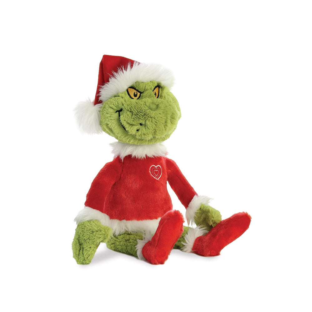 Dr. Seuss Santa Grinch 48cm Soft Toy - Aurora World LTD