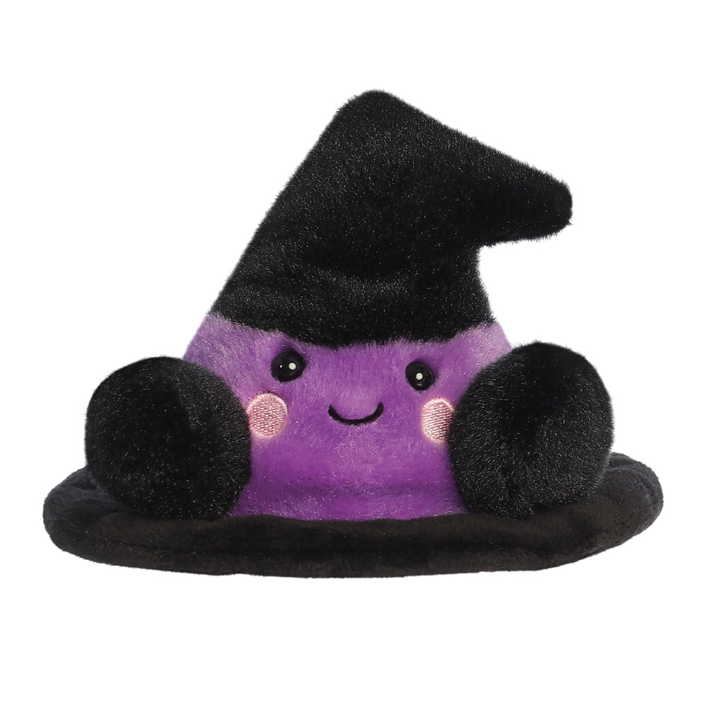 Palm Pals Rowena Witch Hat 13cm Halloween Plush Soft Toy  - Aurora World LTD