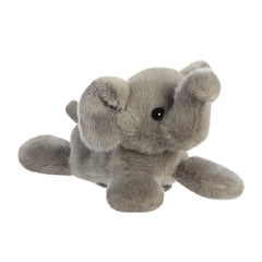 Ella Elephant Shoulderkins 16cm - Magnetic Shoulder Companion Plush - Aurora World LTD