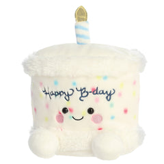 Palm Pals Happy B'day Cake 20cm Soft Toy