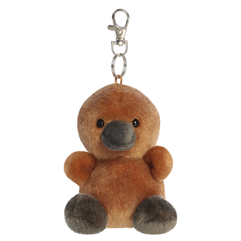 Palm Pals Patty Platypus Clip-On 10cm Soft Toy - Aurora World LTD - Perfect for gifting or collecting
