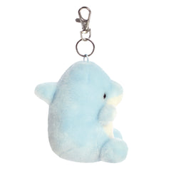 Palm Pals Clicks Dolphin Clip-On 10cm Soft Toy - Aurora World LTD - Perfect for gifting or collecting