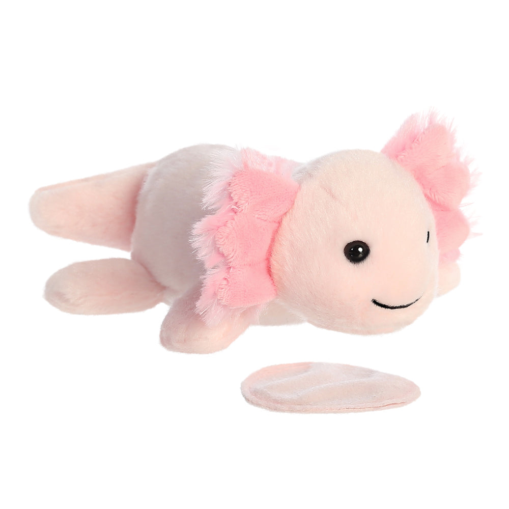 Axel Axolotl Shoulderkins 16cm - Magnetic Shoulder Companion Plush toy - Aurora World LTD
