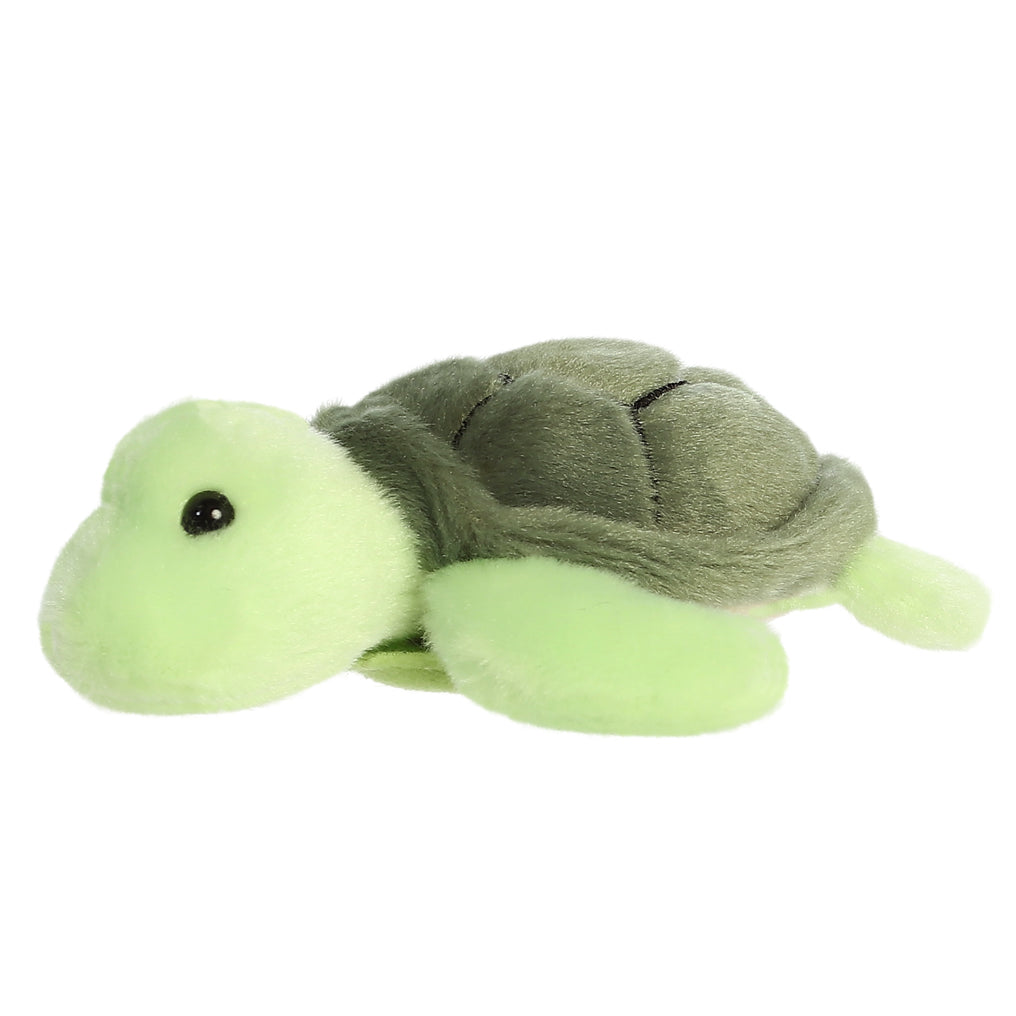 Saavy Sea Turtle Shoulderkins 16cm - Magnetic Shoulder Companion Plush toy - Aurora World LTD