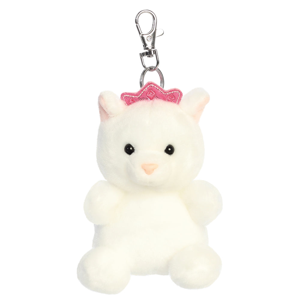 Palm Pals Priscilla Princess Kitty Clip-On 10cm - Collectable Soft Toy by Aurora World LTD
