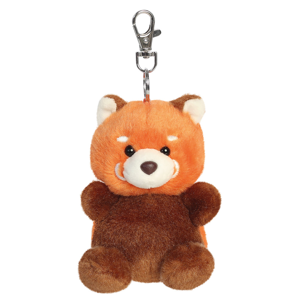 Palm Pals Rei Red Panda Clip-On 10cm Soft Toy by Aurora World LTD