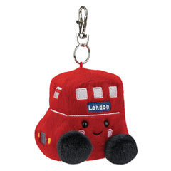 Palm Pals Bertie Red Bus Clip-On - Aurora World LTD