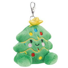 Palm Pals Douglas Christmas Clip-On 10cm Soft Toy