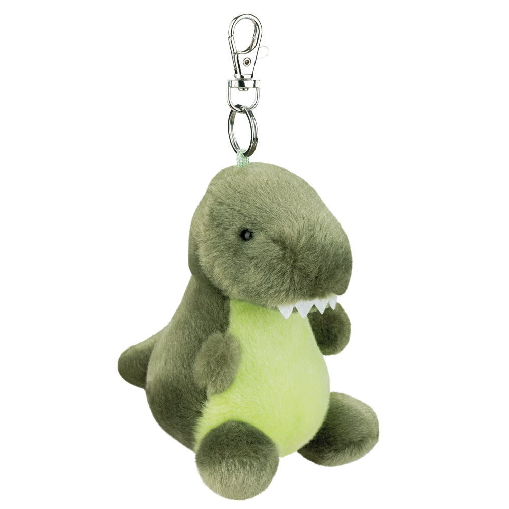 Palm Pals Tyranno Rex Clip-On 10cm-Collectable Soft Toy by Aurora World LTD