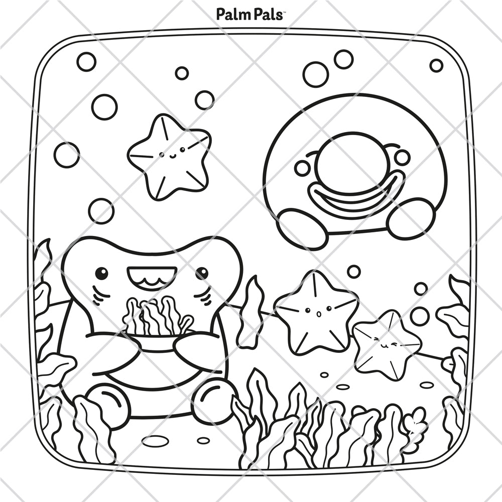 Palm Pals Best Friends: A Cute and Cosy Colouring Book by Aurora World LTD