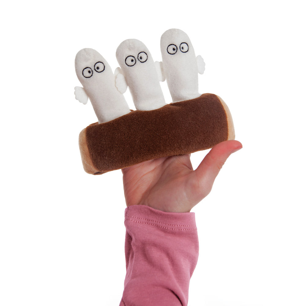Hattifatteners on Log Finger Puppets - Aurora World LTD