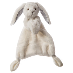 Mary Meyer Silky White Bunny Lovey Soft Toy - Aurora World 