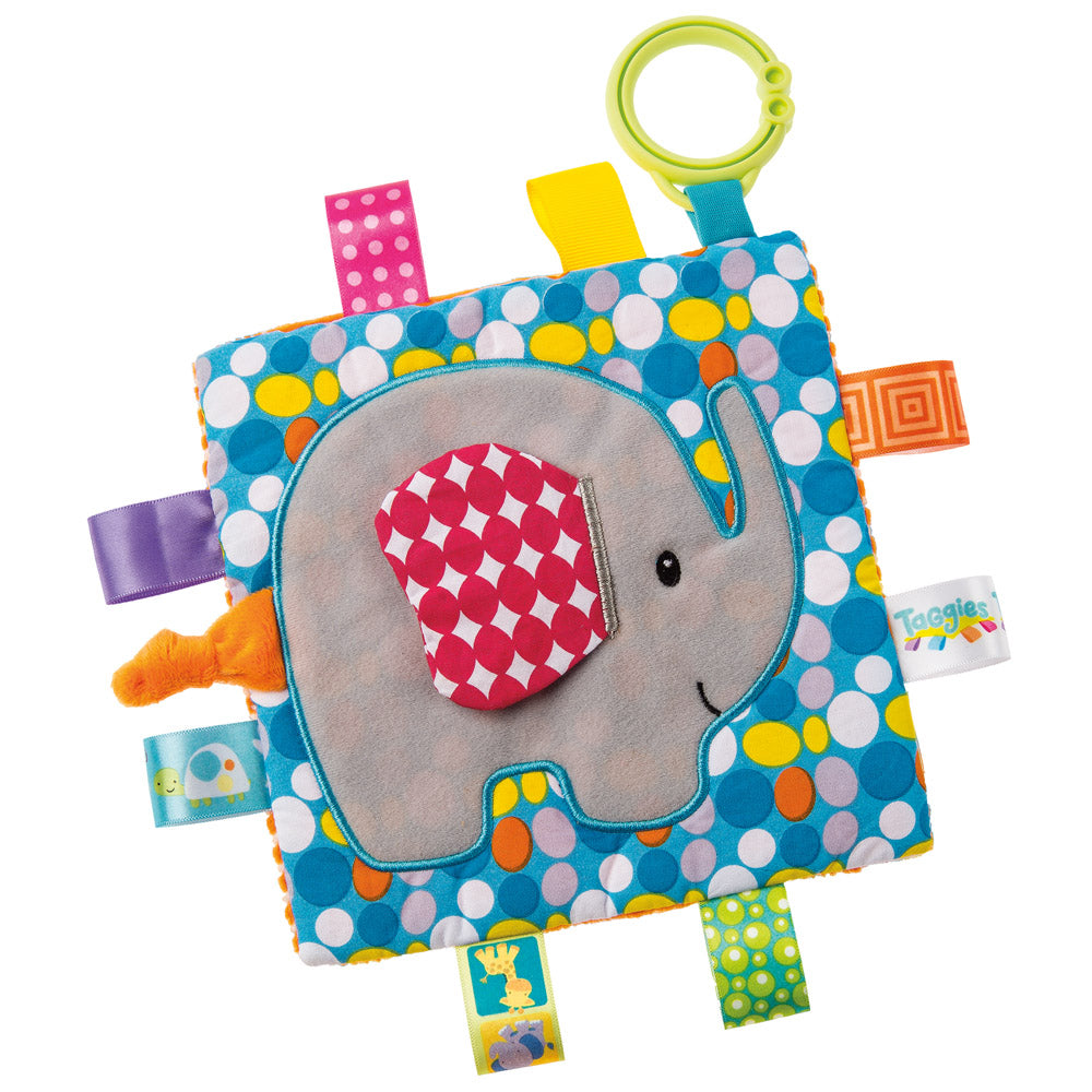 Mary Meyer Taggies Elephant Crinkle Me Baby Toy - Aurora World Ltd