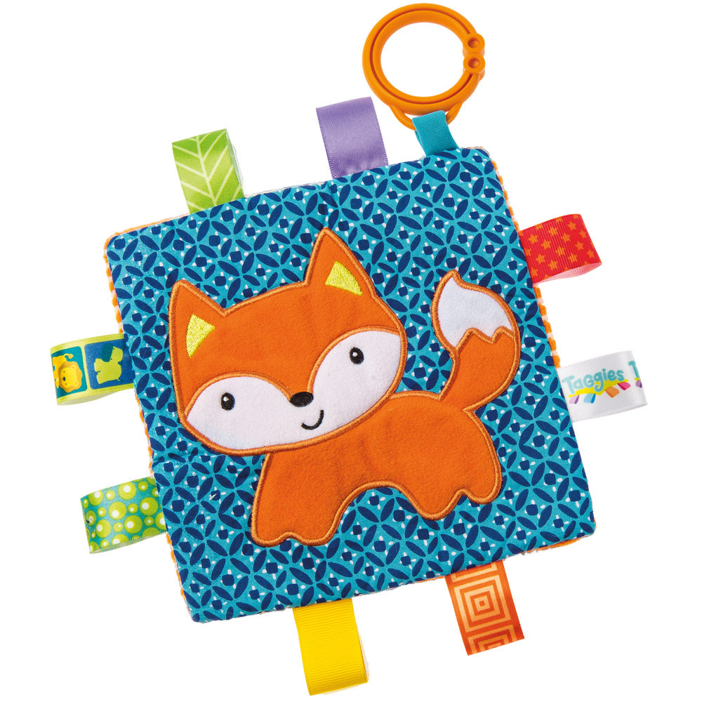Mary Meyer Taggies Fox Crinkle Me Baby Book Toy - Aurora World Ltd